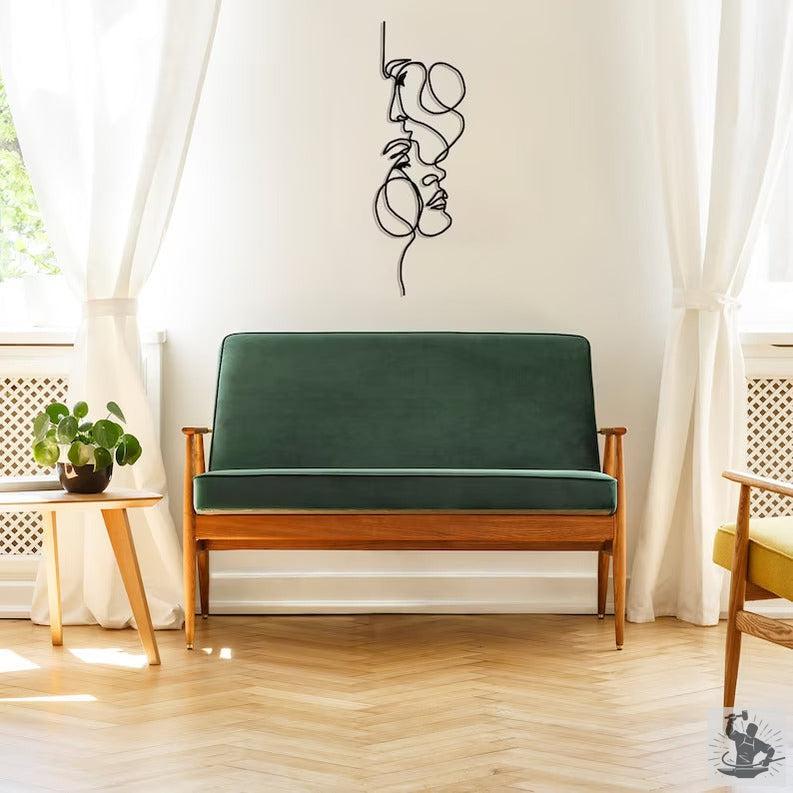 Abstract Metal Wall Decor