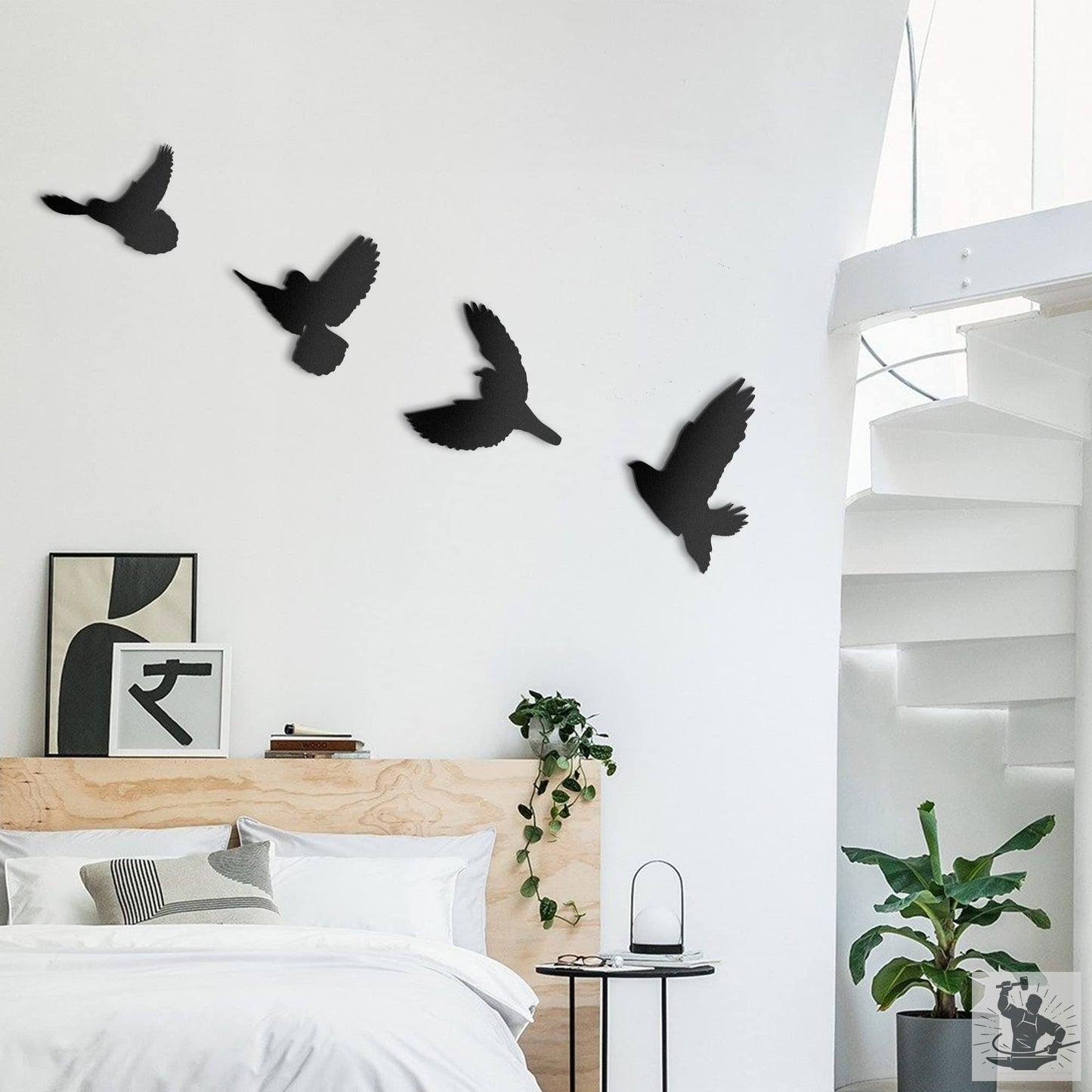 Birds Metal Wall Decor