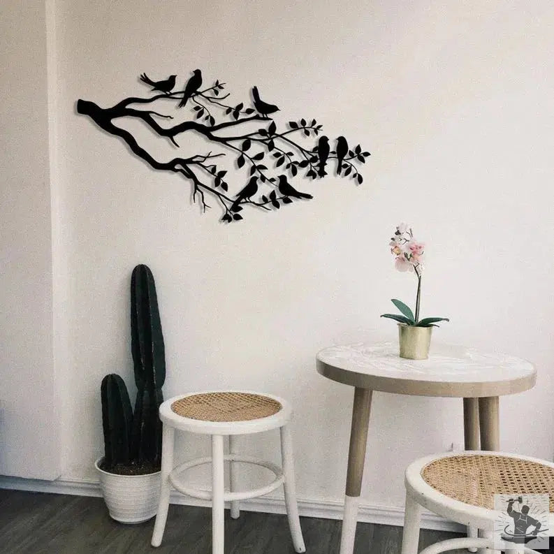 Branch Metal Wall Decor