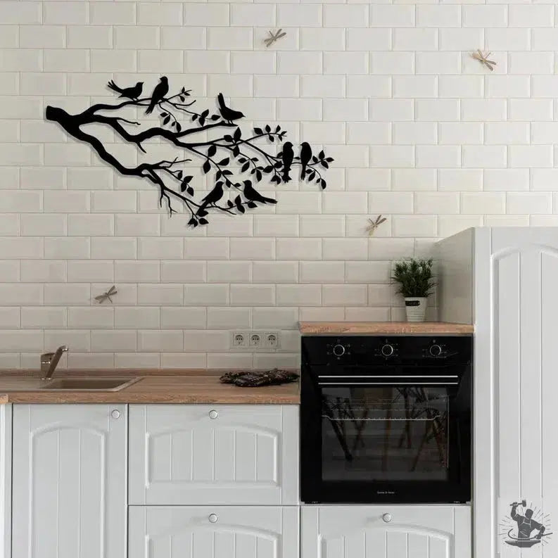 Branch Metal Wall Decor