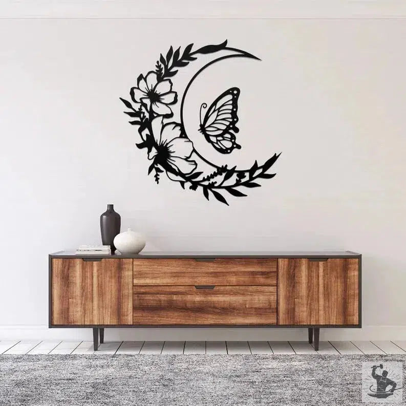 Butterfly Outdoor Metal Wall Decor