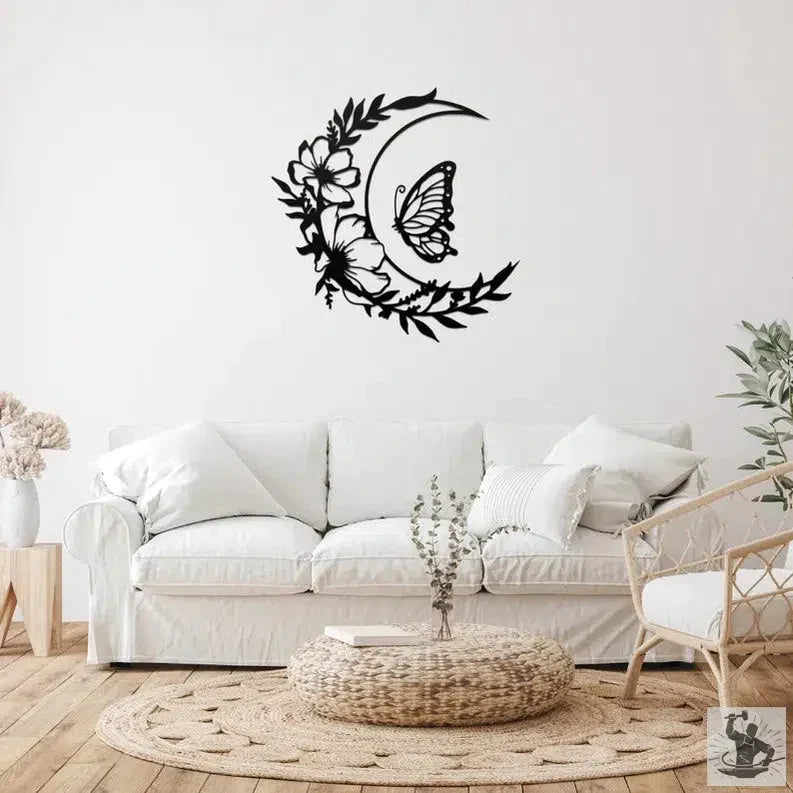 Butterfly Outdoor Metal Wall Decor
