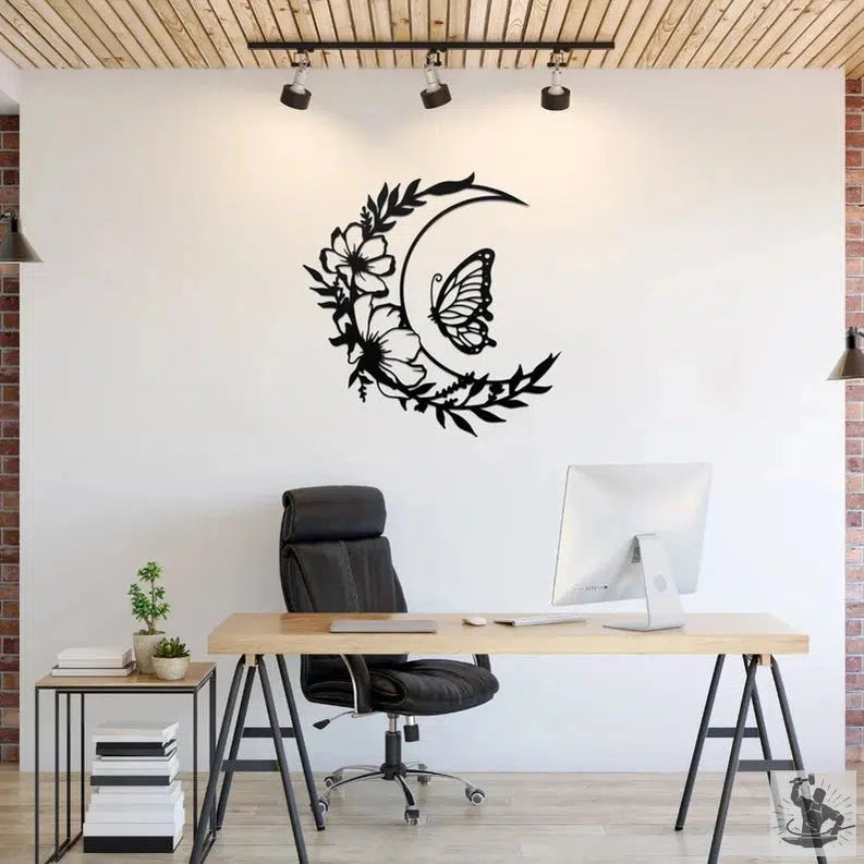 Butterfly Outdoor Metal Wall Decor