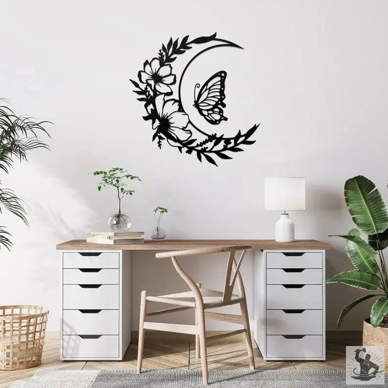Butterfly Outdoor Metal Wall Decor