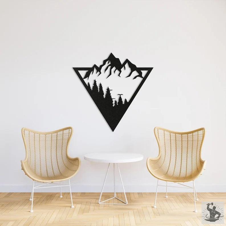 Diamond Metal Wall Decoration