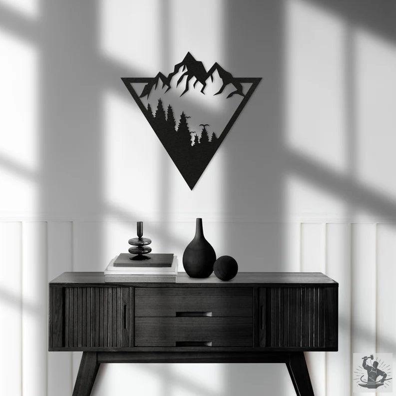 Diamond Metal Wall Decoration