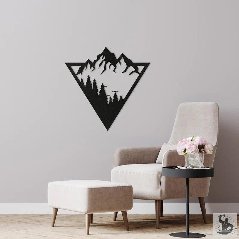 Diamond Metal Wall Decoration