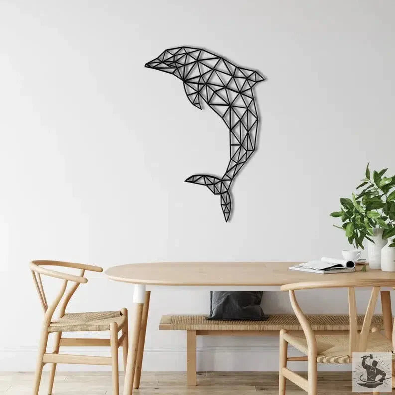 Dolphin Metal Wall Decor