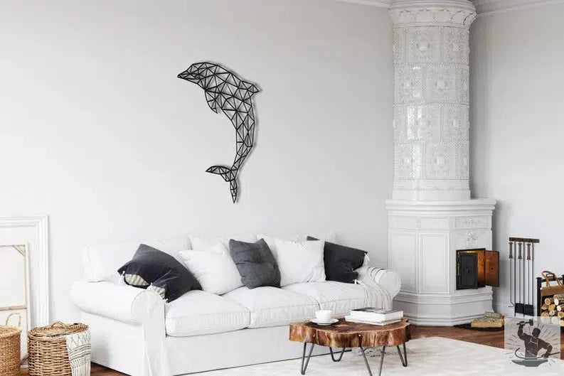 Dolphin Metal Wall Decor