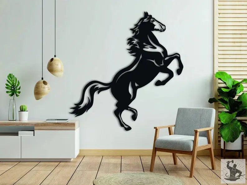 Horse Metal Wall Decor