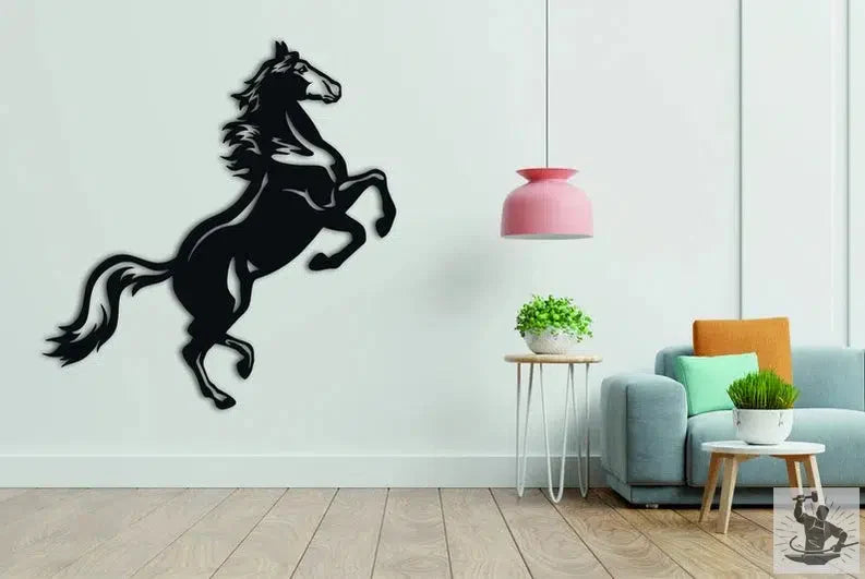 Horse Metal Wall Decor