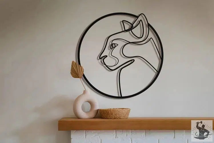 Industrial Metal Wall Decor for Kitchen