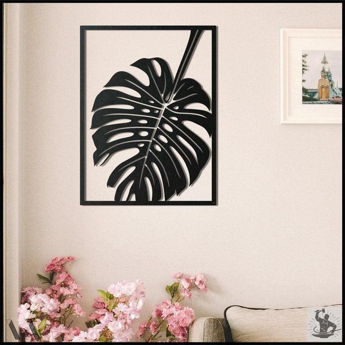 Leaf Metal Wall Decor