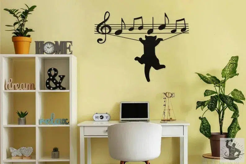 Music Metal Wall Decor