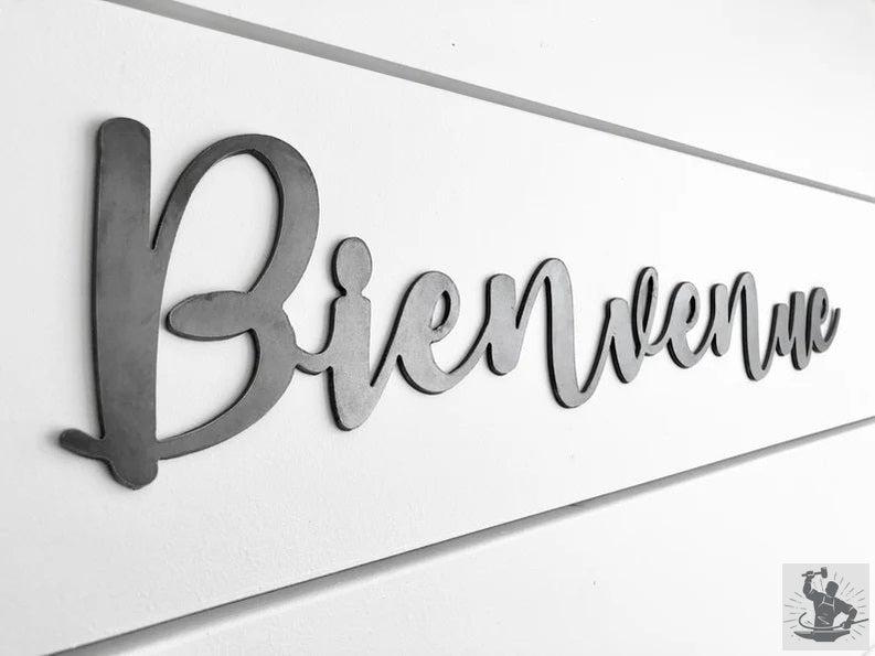 Outdoor Industrial Metal Wall Decor