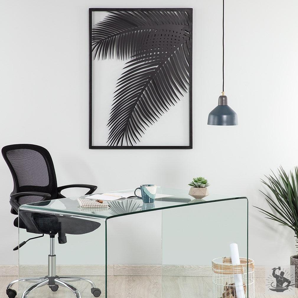 Palm Leaf Metal Wall Decor