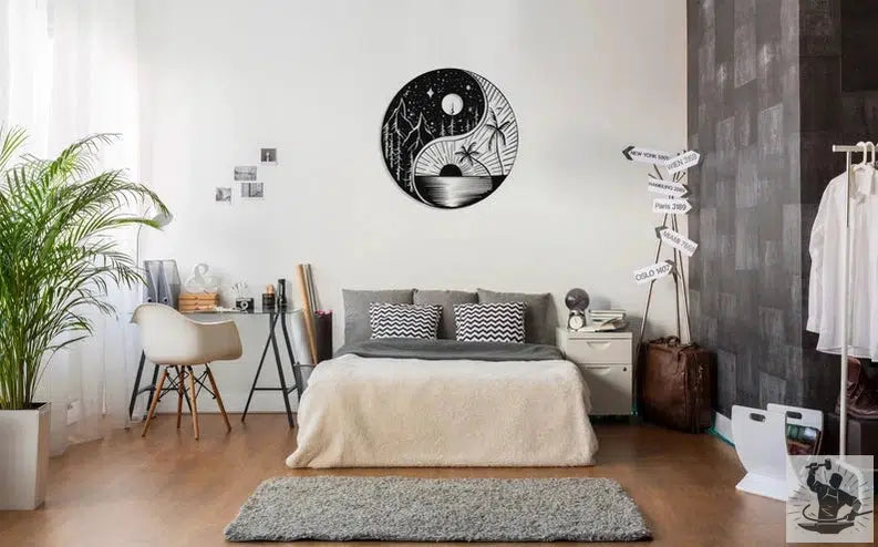 Sun Metal Wall Decor