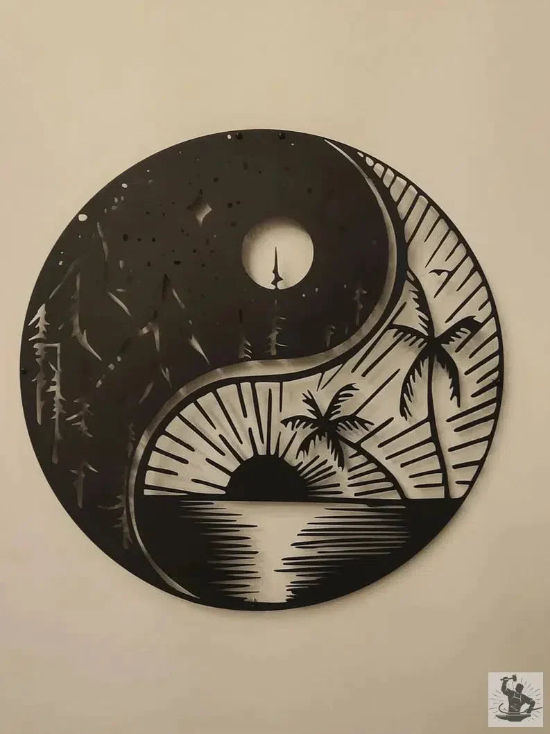 Sun Metal Wall Decor