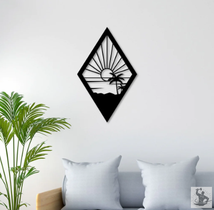 Sun Outdoor Metal Wall Decor
