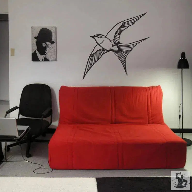 Swallow Metal Wall Decoration