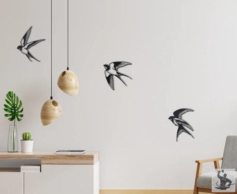 Swallow Outdoor Metal Wall Decor