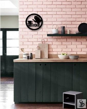 Tea Room Metal Wall Decoration