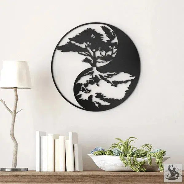 Tree Design Metal Wall Decor