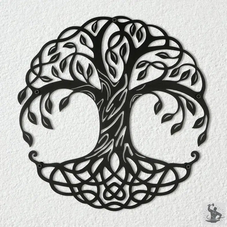 Tree of Life Design Metal Wall Decoration