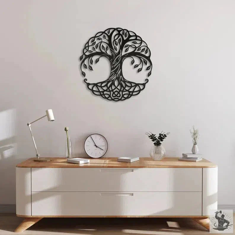 Tree of Life Design Metal Wall Decoration