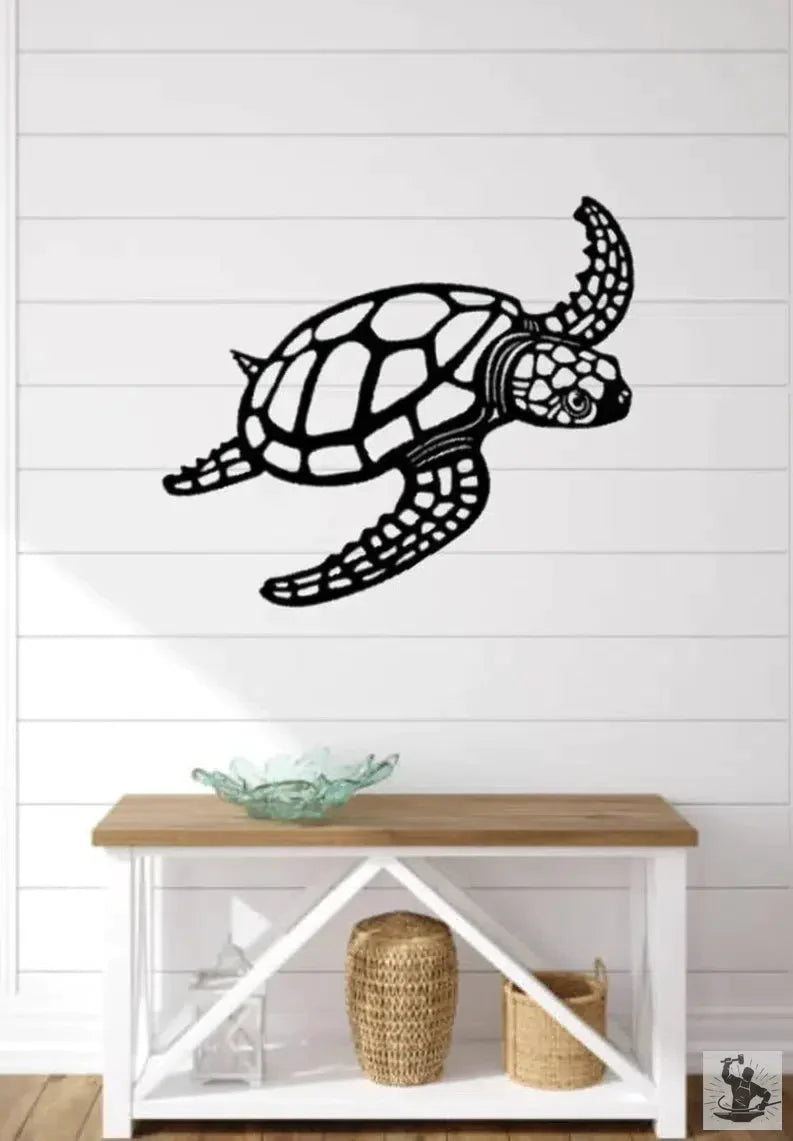 Turtle Metal Wall Decor