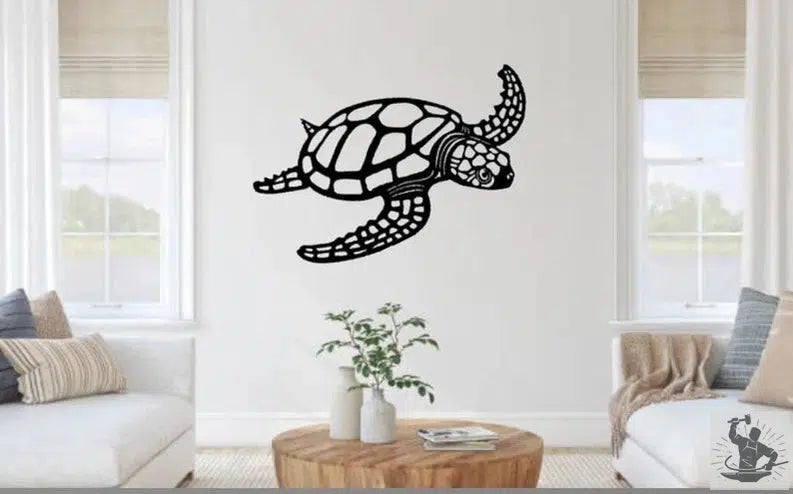 Turtle Metal Wall Decor