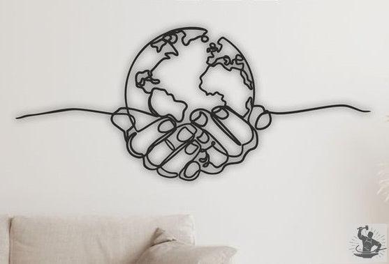 Wall Decor Metal Headboard