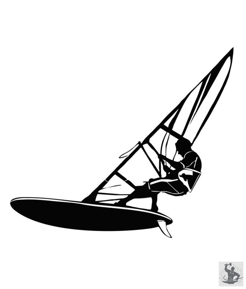 Windsurfing Metal Wall Decoration
