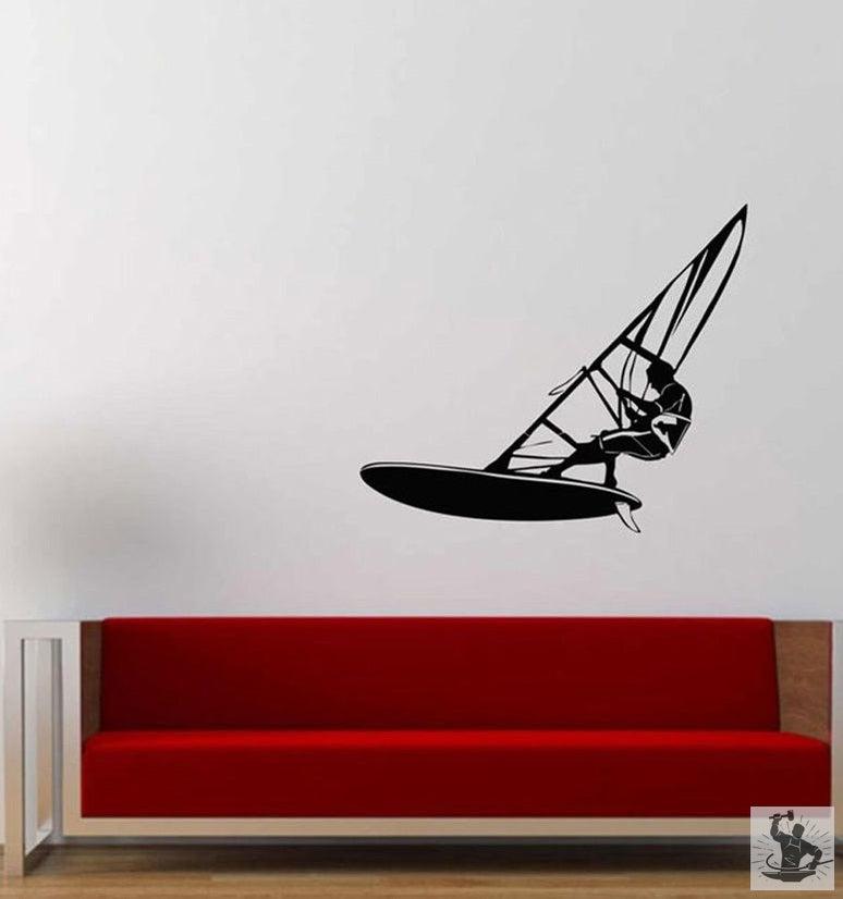 Windsurfing Metal Wall Decoration