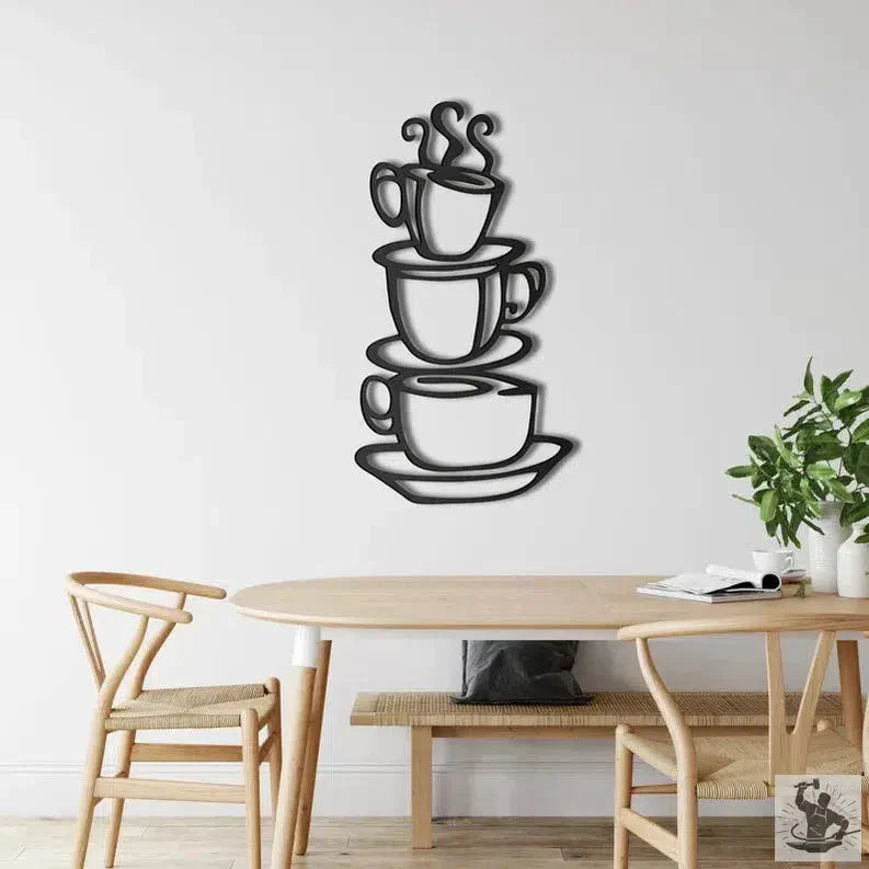 Coffee Metal Wall Decor