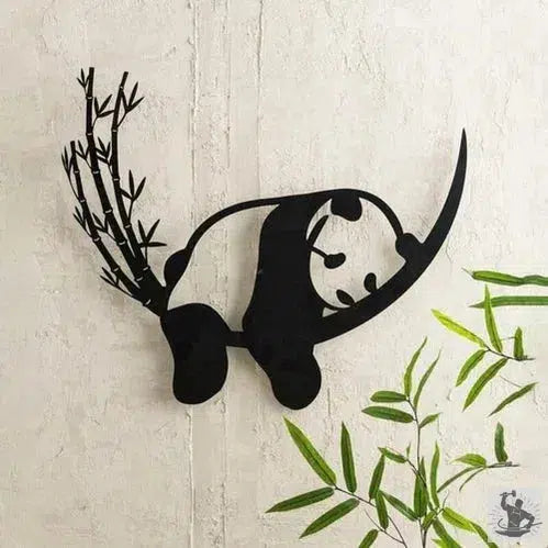 Panda Metal Wall Decor