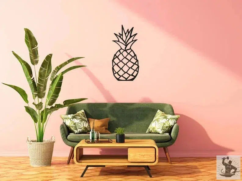 Pineapple Metal Wall Decor