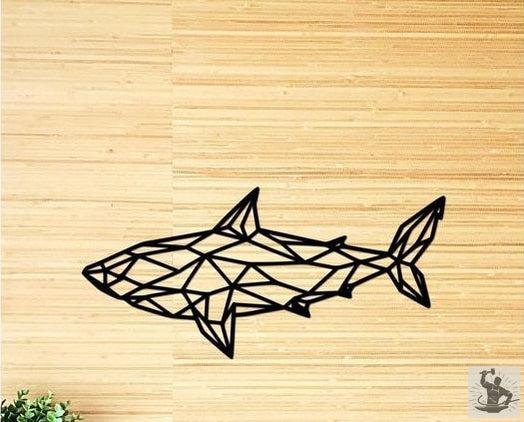 Shark Metal Wall Decor